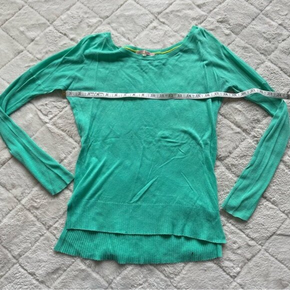 Victoria's Secret | Teal Long Sleeve Ribbed Cuff Sweater | Size Extra Small - Picture 9 of 10